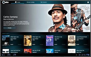 Qello for Tablet