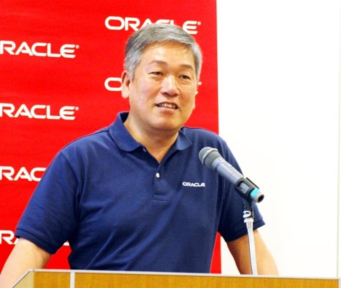 日本オラクルの代表執行役社長 遠藤隆雄氏