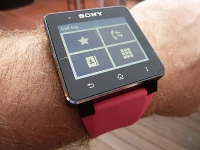 ソニーの「SmartWatch 2」