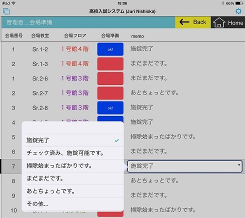 画面