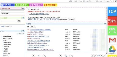 教員用グループウェア