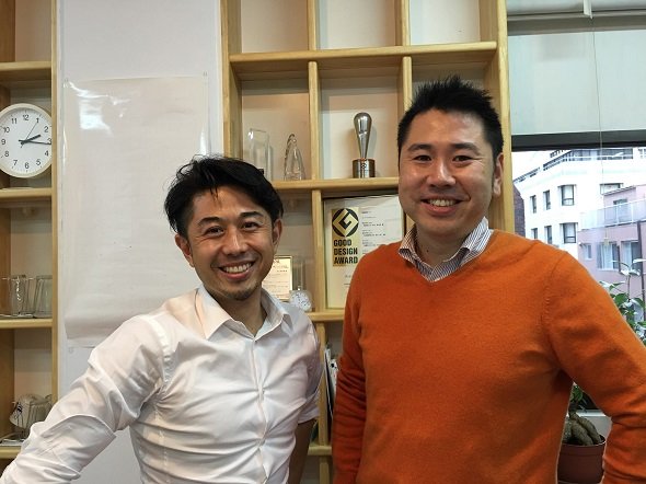 浩二CEOと竜太郎取締役