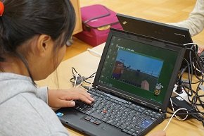 Minecraftを使ったプログラミング授業