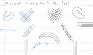 Surface Pro 4のSurfaceペンのテスト