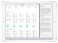 並列表示によるiPad Proでのマルチタスク