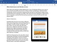 iPad用Microsoft Word