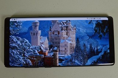 Galaxy Note8のディスプレイ