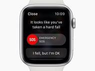 「Apple Watch Series 4」の緊急通報機能